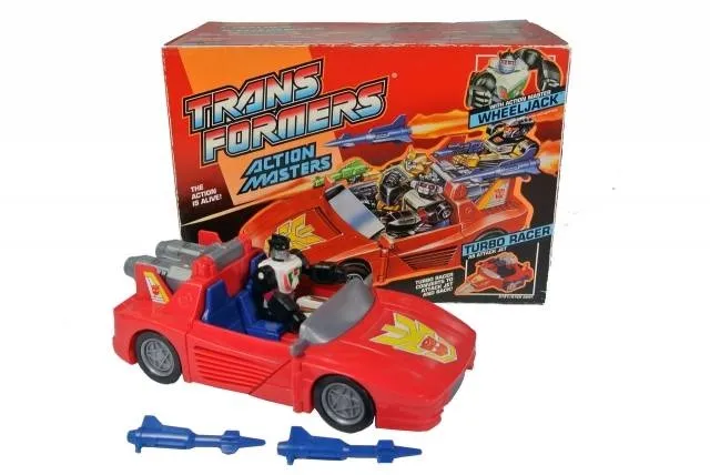 Wheeljack and Turbo Racer Action Masters Vintage Transformers G1