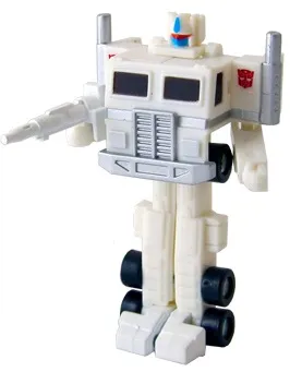 WST GTF X-4 Convoy White Version Ultra Magnus | Worlds Smallest Transformers