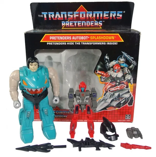 Splashdown Pretender Vintage Transformers G1