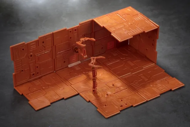 Iron Deck Base Background Panels Orange | Wild Kidz | Upgrade Kit