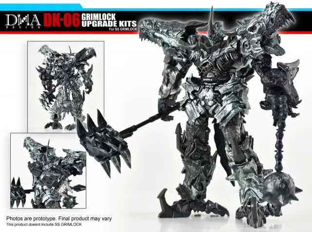 DK-06 Upgrade Kit for Transformers Studio Series 07 Leader Class Grimlock | Dna Design | Upgrade Kit