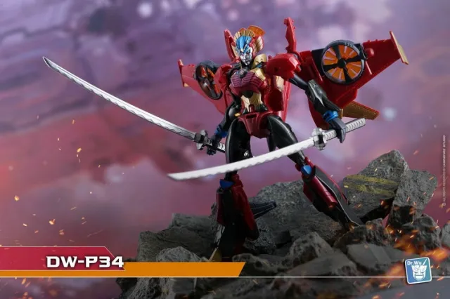 DW-P34 Double Pole Swords Black Handle Version | Dr. Wu | Upgrade Kit