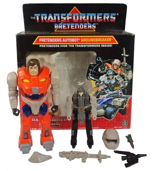 Groundbreaker Pretender Vintage Transformers G1