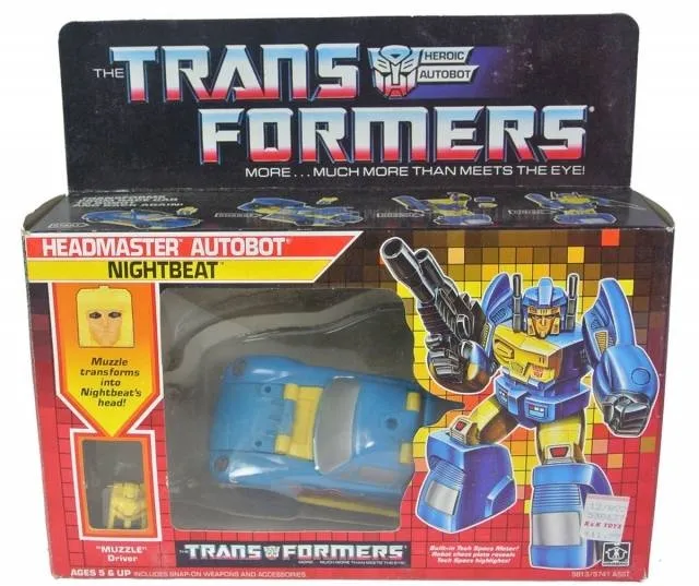Nightbeat Headmaster Vintage Transformers G1