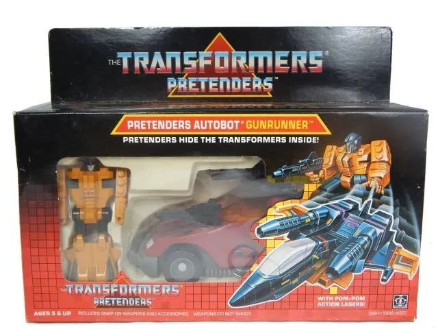 Gunrunner Pretender Vintage Transformers G1