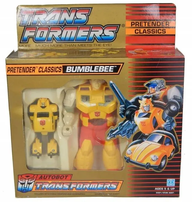 Bumblebee Pretender Vintage Transformers G1