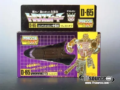 D-65 Blast Off Combiner | Vintage Japanese G1 Transformers