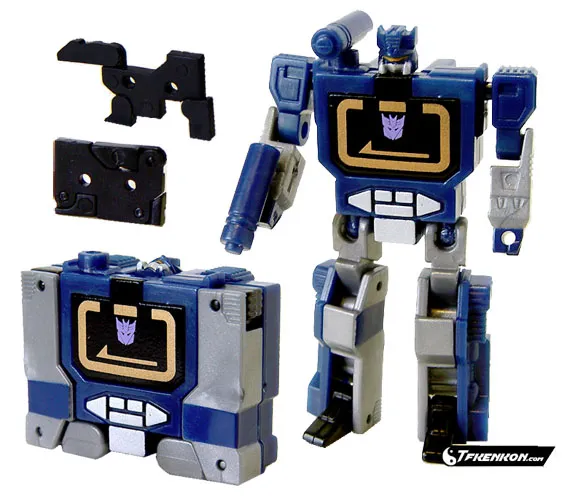 WST GTF05 Soundwave and Ravage Jaguar | Worlds Smallest Transformers