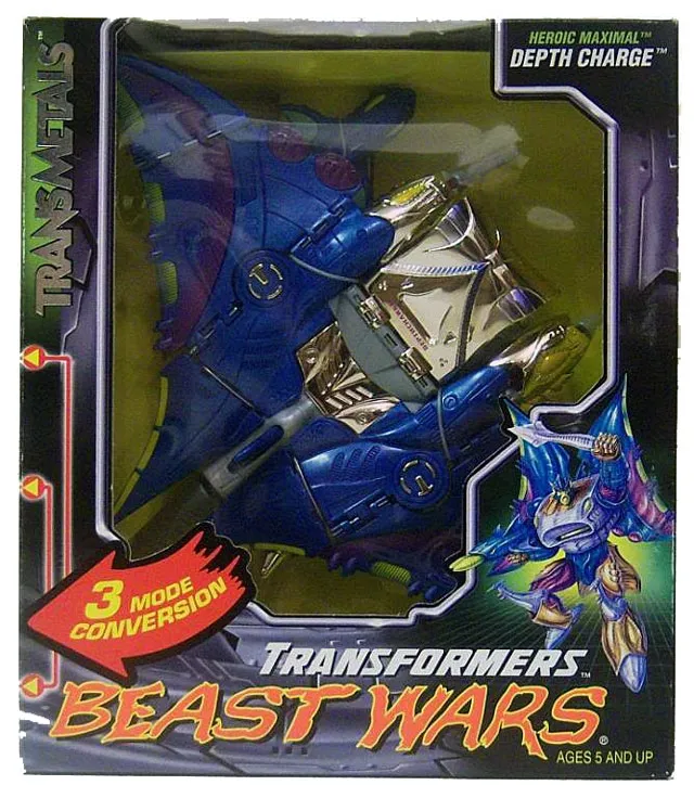 Depth Charge Ultra Class | Transformers Beast Wars Transmetals