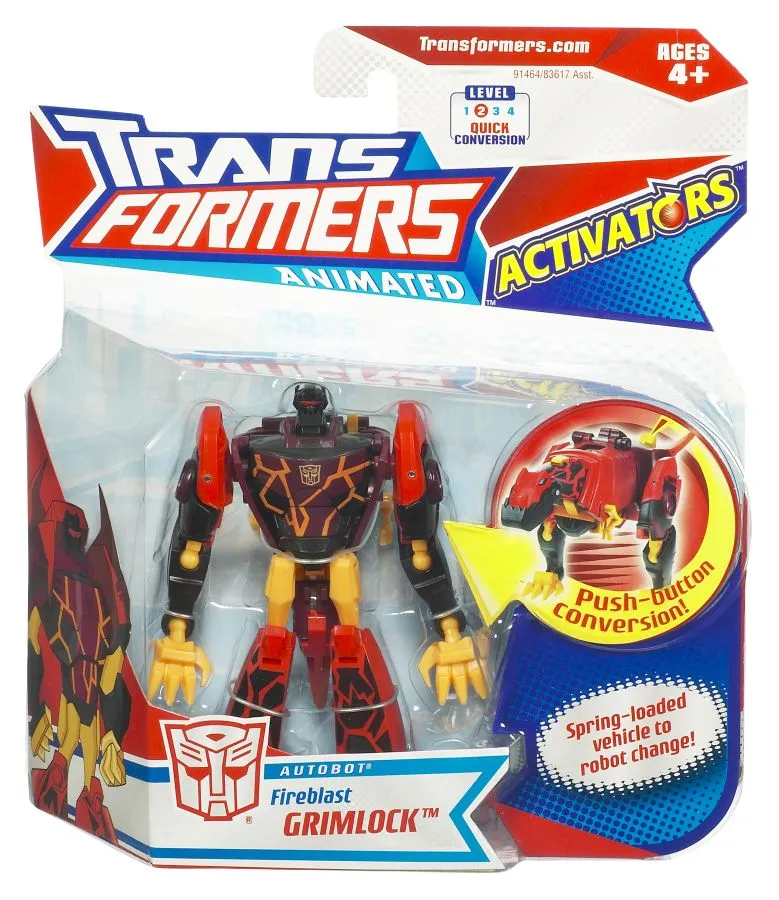 Activators Fireblast Grimlock | Transformers Animated