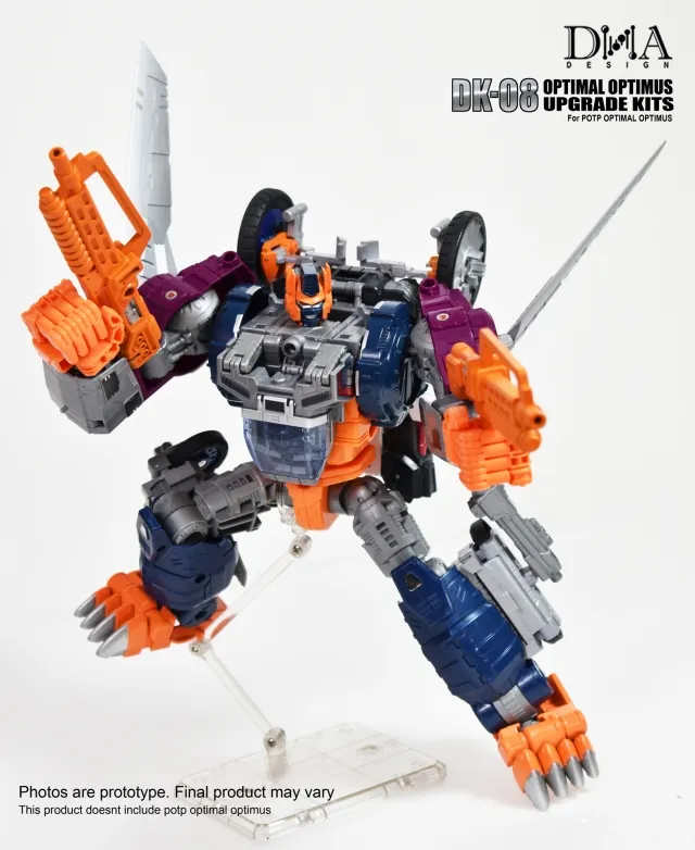 DK-08 Upgrade Kit for Transformers Power of the Primes Optimal Optimus | Dna Design | Upgrade Kit