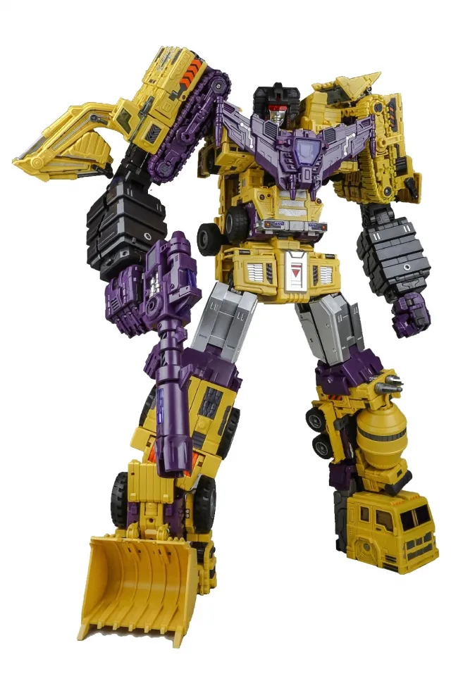 TW-C07Y Yellow Constructor Full Set of 6 Figures | Toyworld
