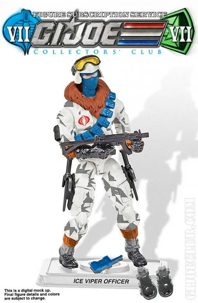 Ice Viper Officer 3.75-Inch Scale | G.I. Joe Collectors Club Exclusive