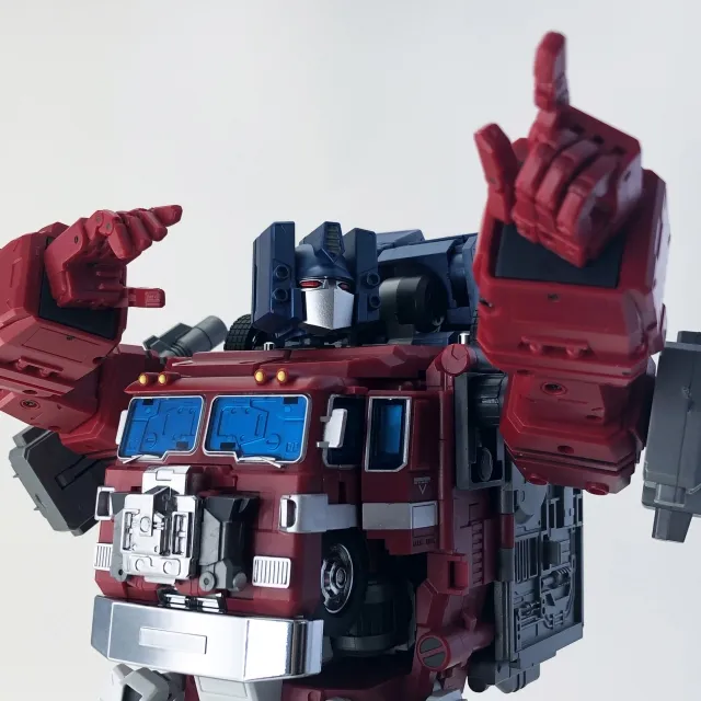 MBA-01 Power Baser Optional Head and Articulated Hands Set | Fans Hobby