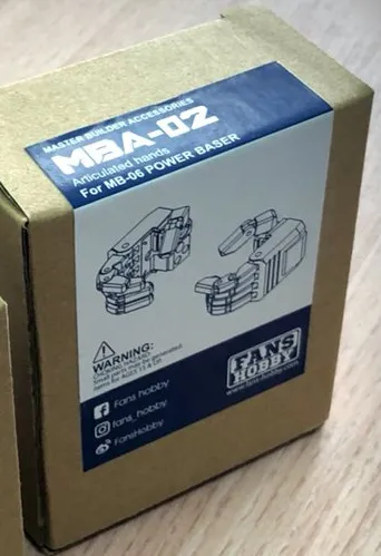 MBA-02 Articulated hands for MB-06 | Fans Hobby