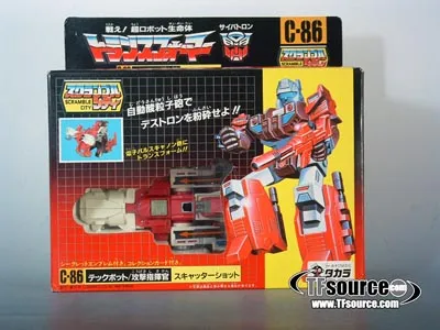 C-86 Scattershot | Vintage Japanese G1 Transformers