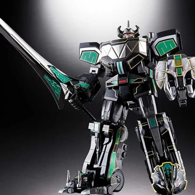 GX-72B Black Megazord SDCC Exclusive Soul of Chogokin | Bandai Tamashii Nations | Power Rangers