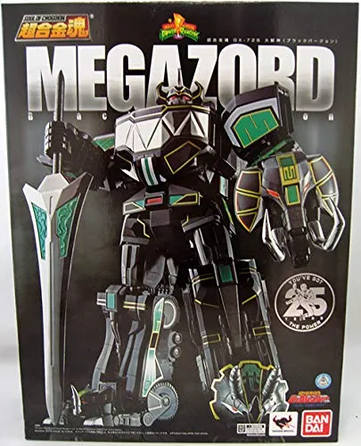 GX-72B Black Megazord SDCC Exclusive Soul of Chogokin | Bandai Tamashii Nations | Power Rangers