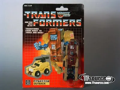 Outback Minibot Vintage Transformers G1
