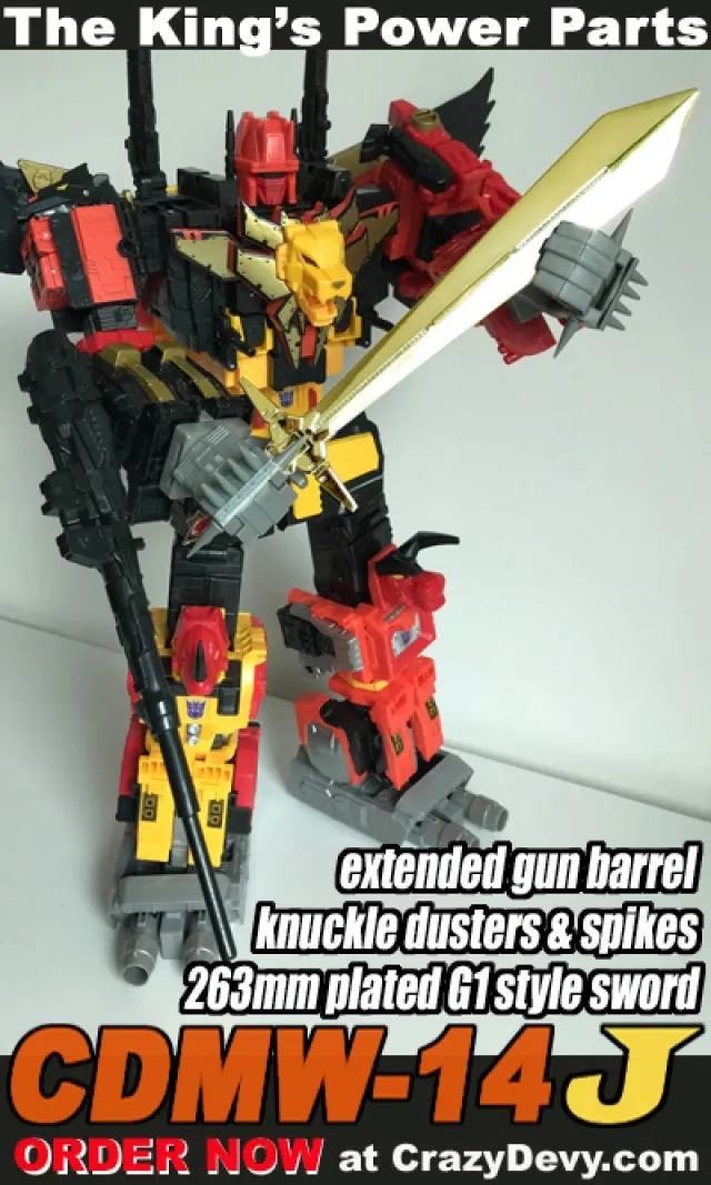 CDMW-14J the King's Power Parts Predaking Add-on Kit | Crazy Devy