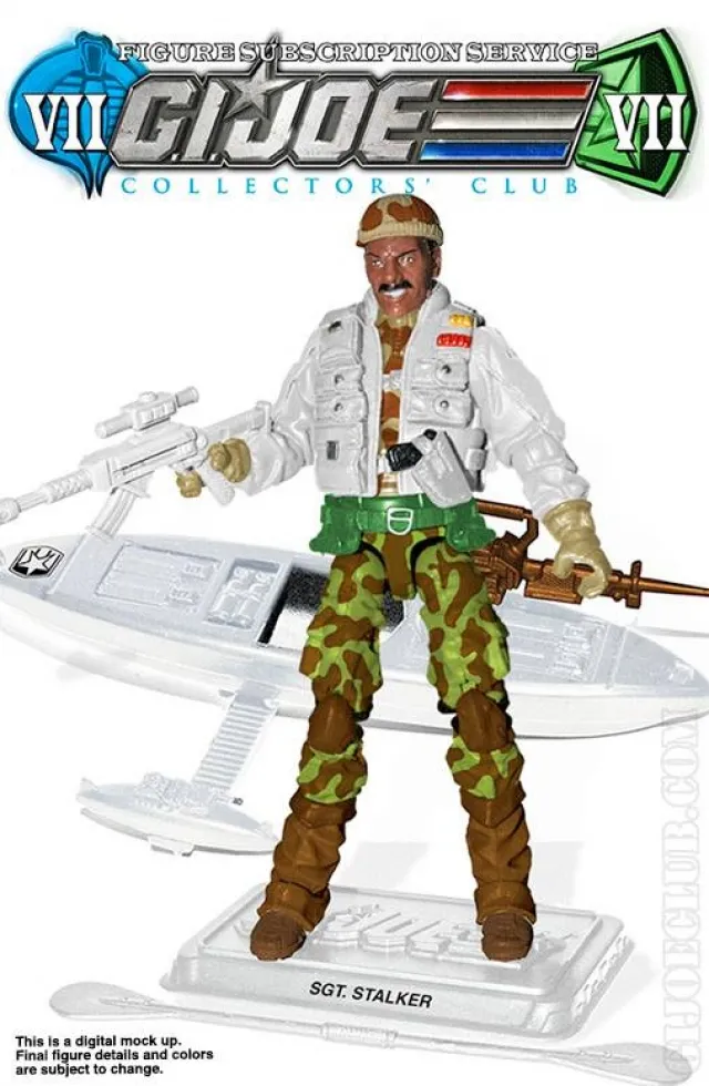 Sgt Stalker 3.75-Inch Scale | G.I. Joe Collectors Club Exclusive