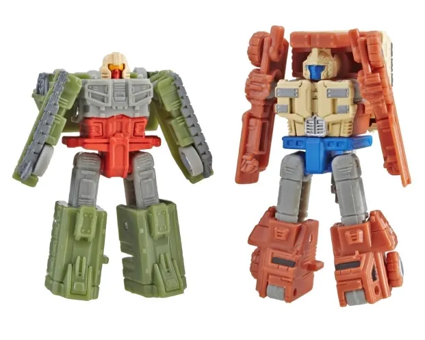 WFC-S6 Autobot Battle Patrol 2 Pack Topshot and Flak Micromaster Scale | Transformers Generations War for Cybertron Siege Chapter