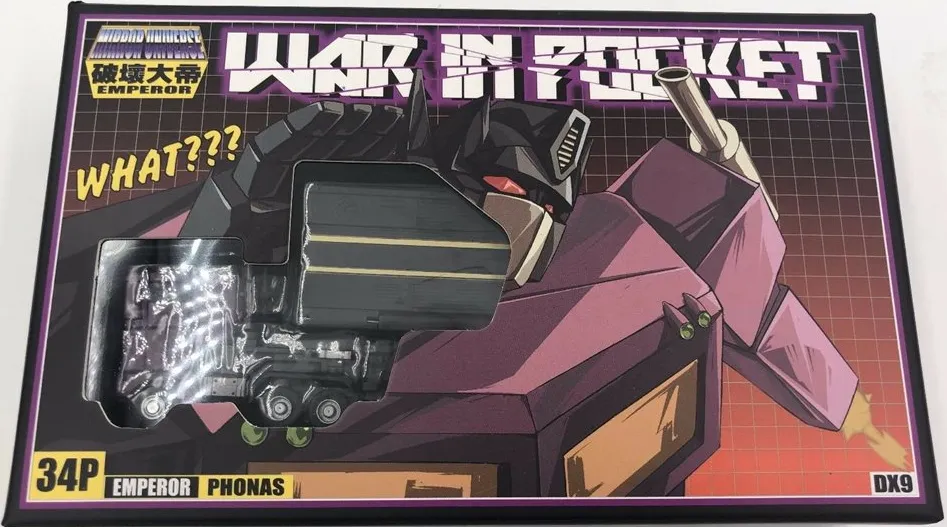 X34P Dutch Purple Version | DX9 Toys War in Pocket