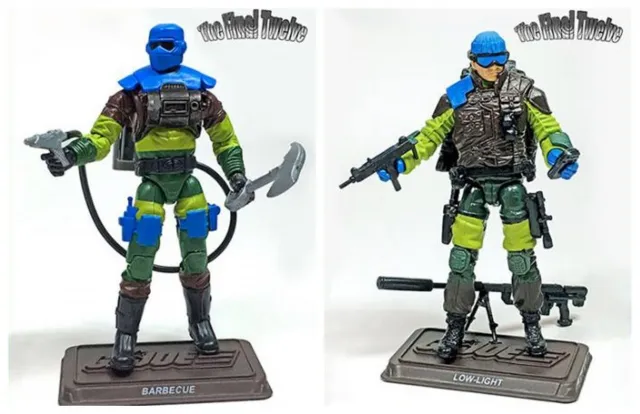 Low-Light and Barbeque 2018 Exclusive the Final Twelve 3.75-Inch Scale | G.I. Joe Collectors Club Exclusive
