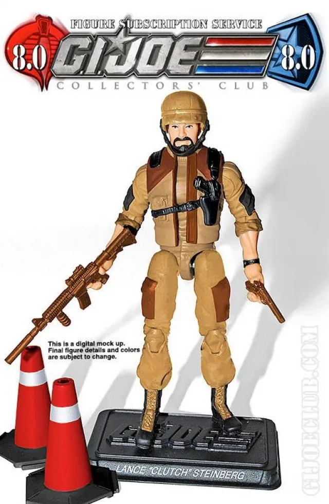 Lance Clutch Steinberg 3.75-Inch Scale | G.I. Joe Collectors Club Exclusive