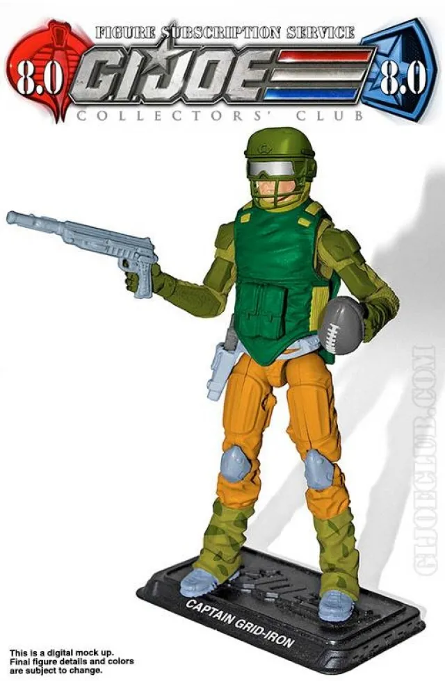 Grid-Iron 3.75-Inch Scale | G.I. Joe Collectors Club Exclusive