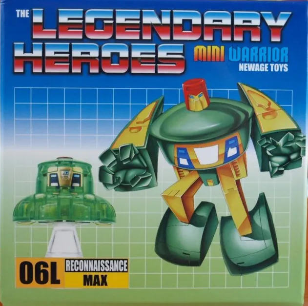 H6L Max Clear Green Version | Newage the Legendary Heroes