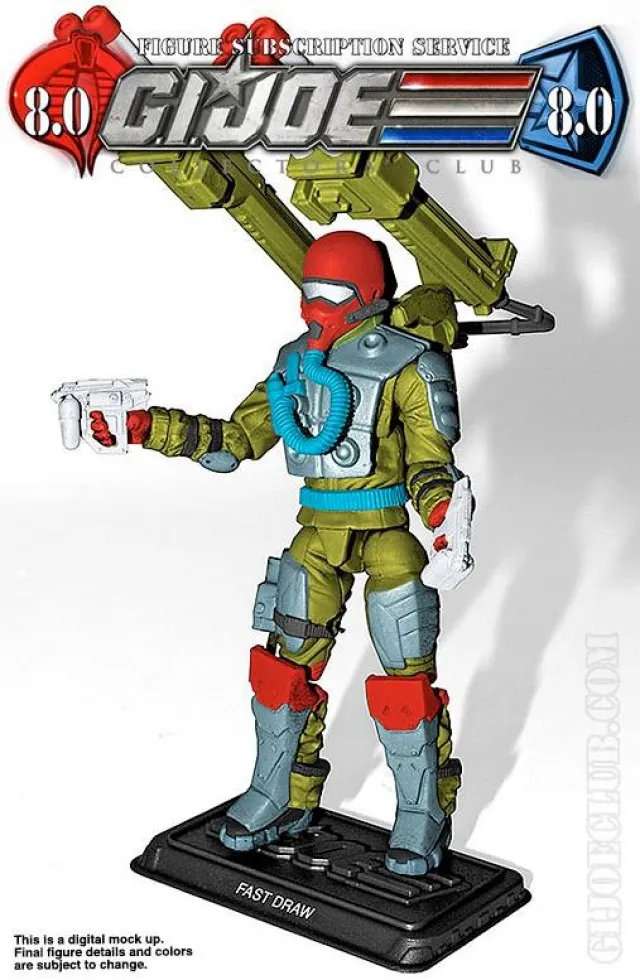 Fast Draw 3.75-Inch Scale | G.I. Joe Collectors Club Exclusive