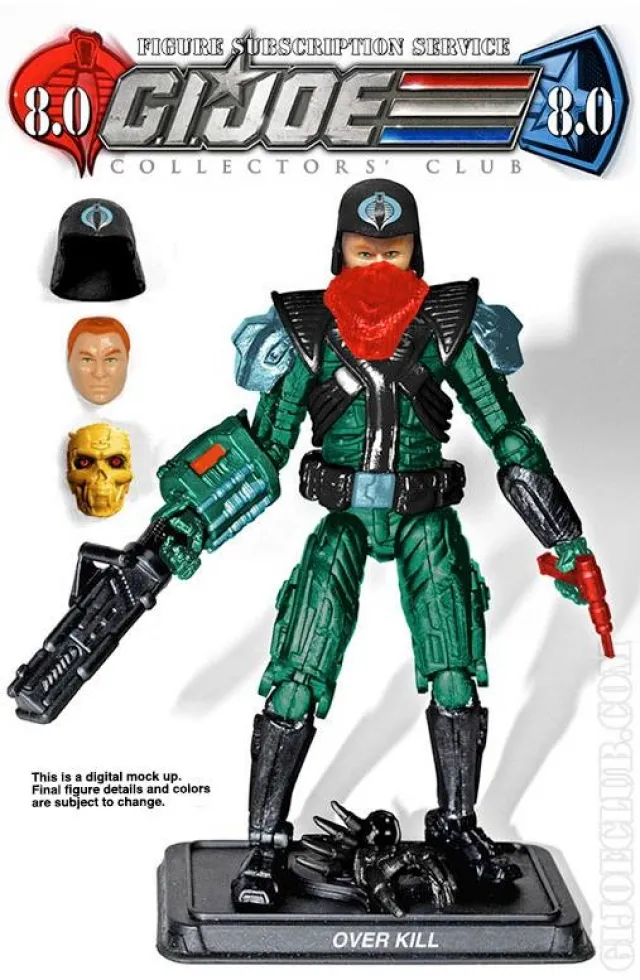 Over Kill 3.75-Inch Scale | G.I. Joe Collectors Club Exclusive