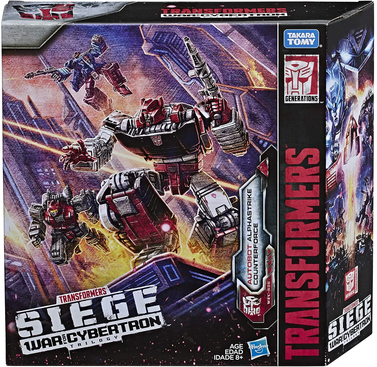 WFC-S26 Autobot Alphastrike Counterforce 3 Pack Final Strike Figure Deluxe Class | Transformers Generations War for Cybertron Siege Chapter