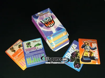 TF Tech Specs Collectors Cards Deck A