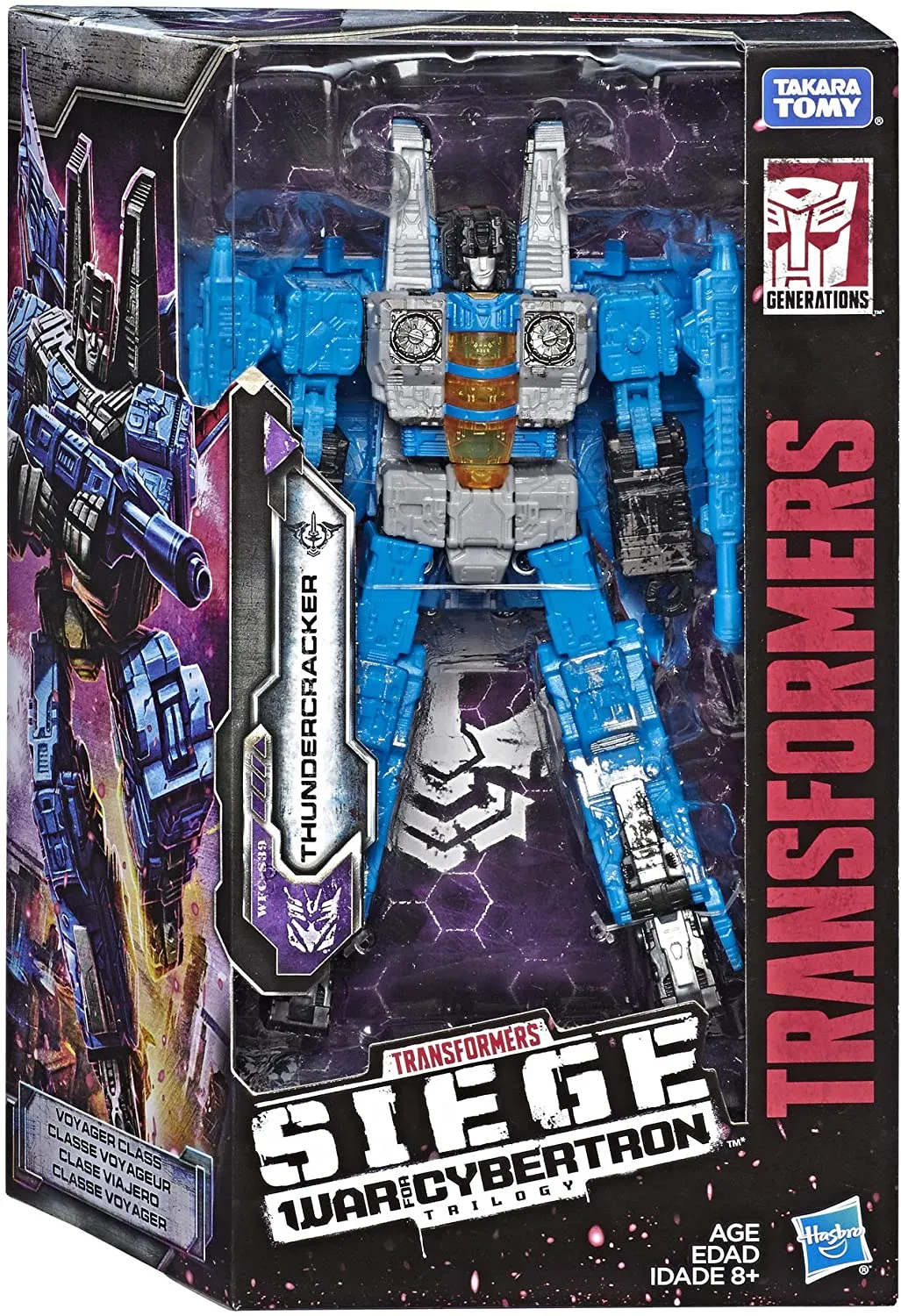 WFC-S39 Thundercracker Voyager Class | Transformers Generations War for Cybertron Siege Chapter