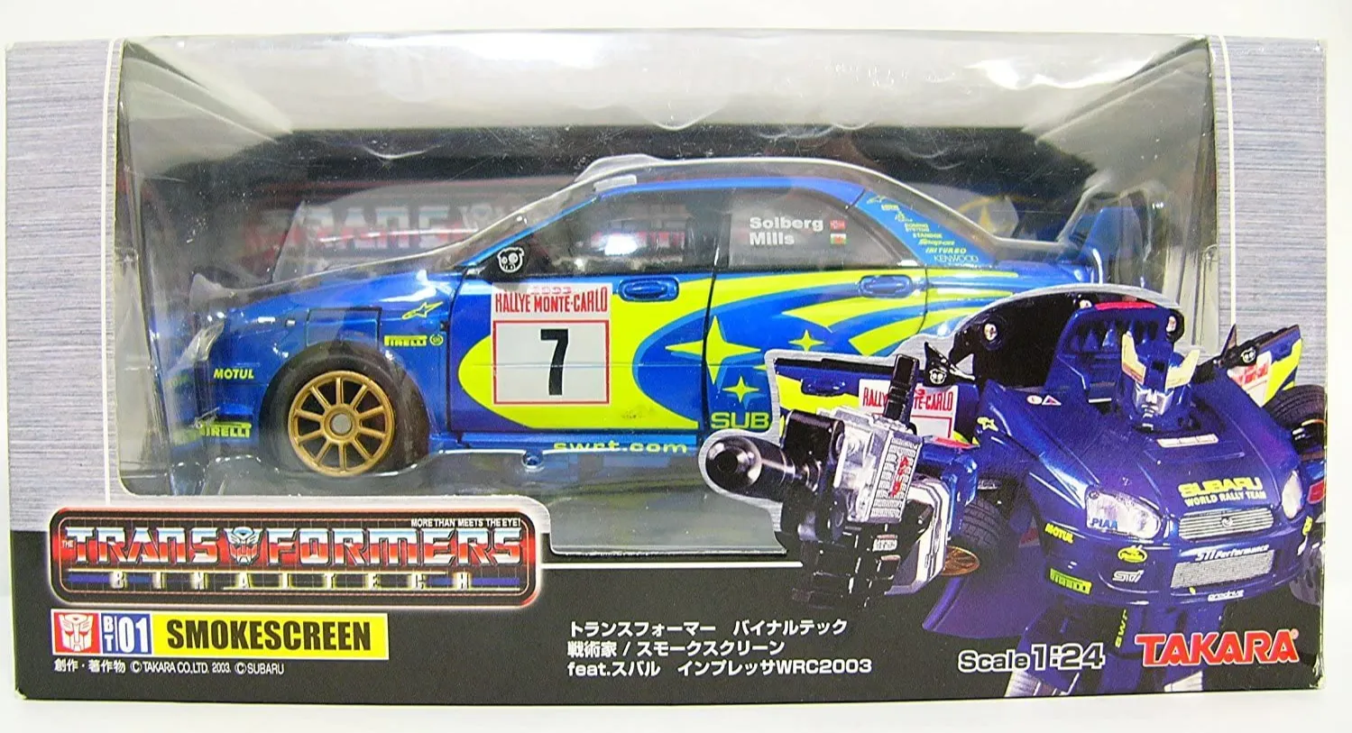 BT-01 Smokescreen #7 | Subaru Impreza WRX | Transformers Binaltech
