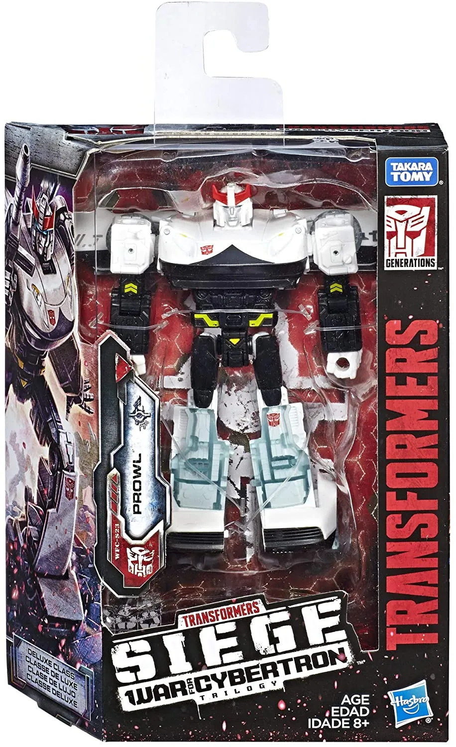 WFC-S23 Prowl Deluxe Class | Transformers Generations War for Cybertron Siege Chapter