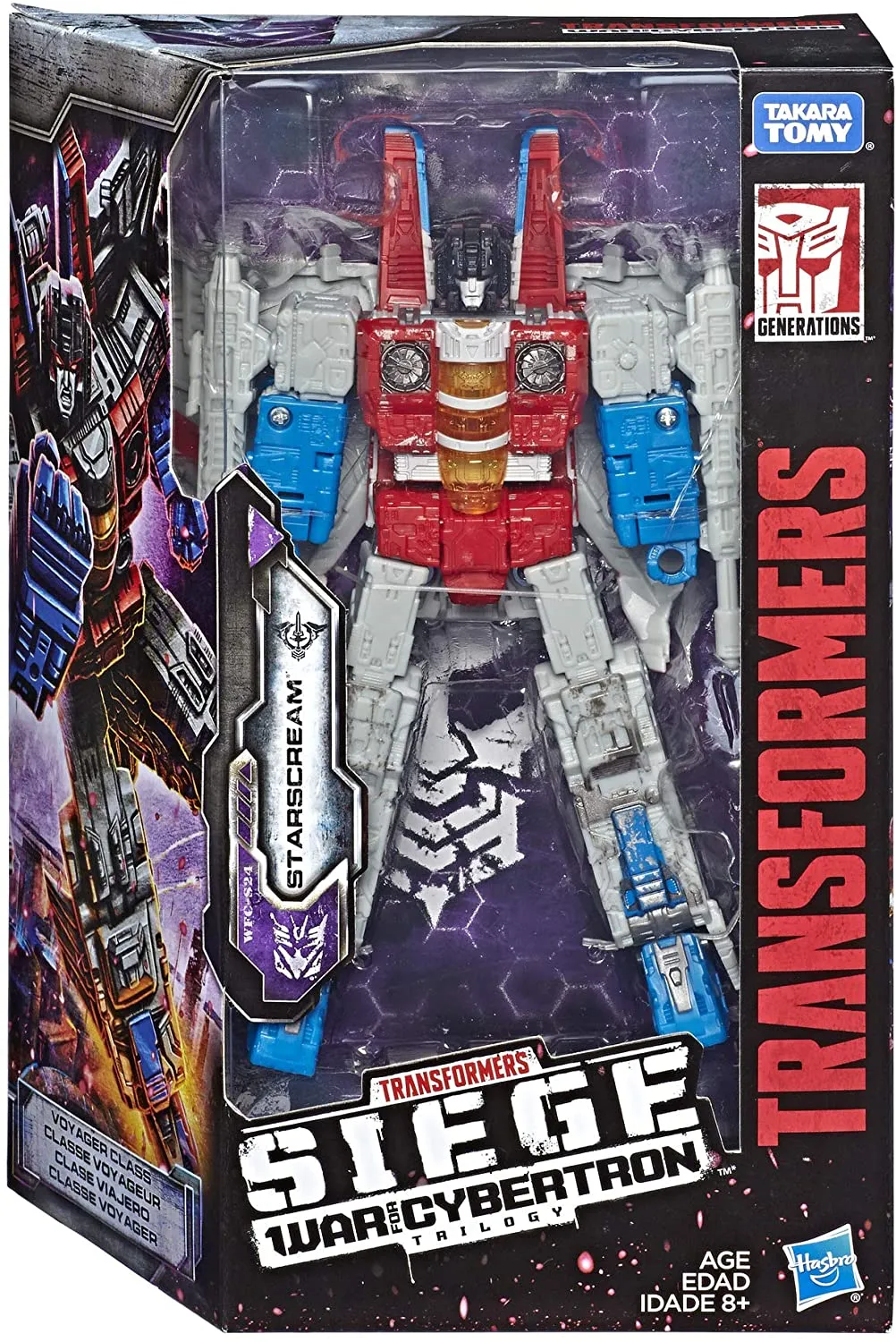 WFC-S24 Starscream Voyager Class | Transformers Generations War for Cybertron Siege Chapter