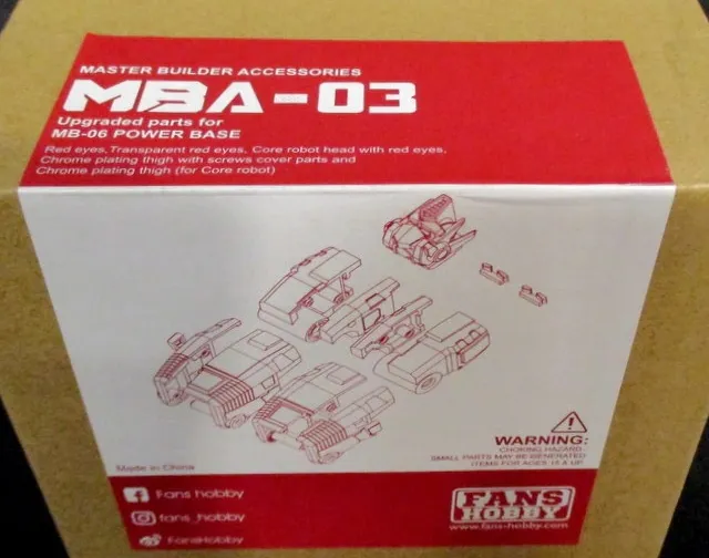 MBA-03 Upgrade Parts | Fans Hobby Master Builder