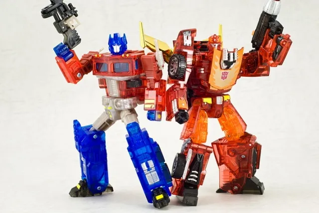 Sons of Cybertron Optimus Prime and Hot Rodimus Set | Transformers Henkei Classics