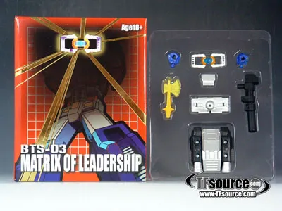 BTS-03 G1 Prime Matrix of Leadership Upgrade Set | BTS Toy