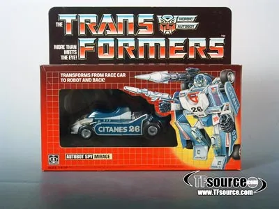 Mirage Transformers G1 | Transformers Generation One