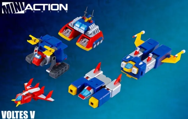 Voltes V | Mini Action Series | Action Toys