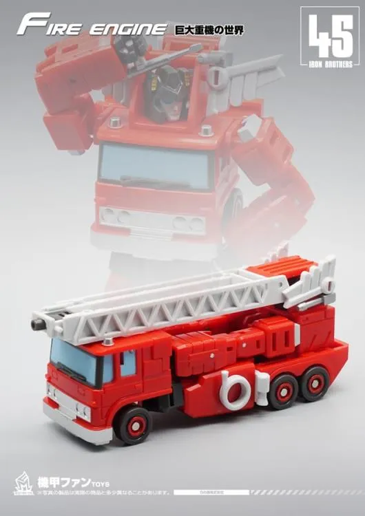 MF-45 Fire Engine | Mech Fans Toys