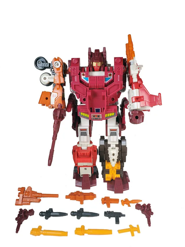 Computron Technobots Set of 5 Figures Combiner Vintage Transformers G1