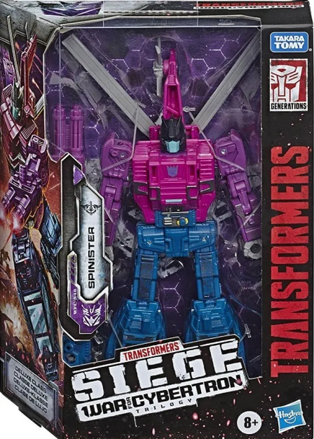WFC-S48 Spinister Deluxe Class | Transformers Generations War for Cybertron Siege Chapter