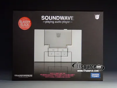 MP3 Player Soundwave SoundBlaster Black Version | Transformers Music Label