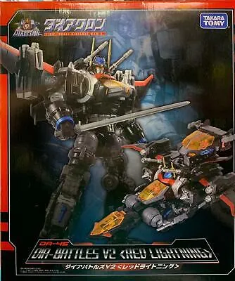 DA-45 Dia-Battles V2 Red Lightning | Diaclone Reboot