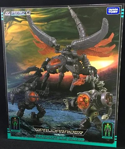 DA-43 Waruder Raider Bug Head and Waruder Suit Dark Cathode Type Exclusive | Diaclone Reboot